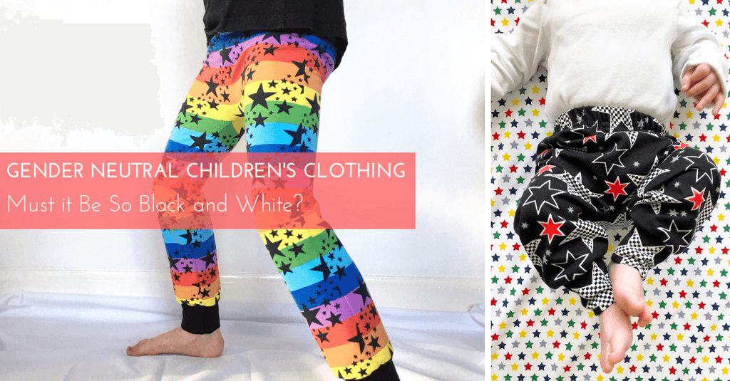 Gender Neutral Children’s Clothing – Must it Be So Black and White? - Tutti Frutti Clothing