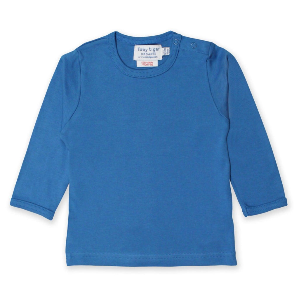 Blue Long Sleeve Top - Tutti Frutti Clothing