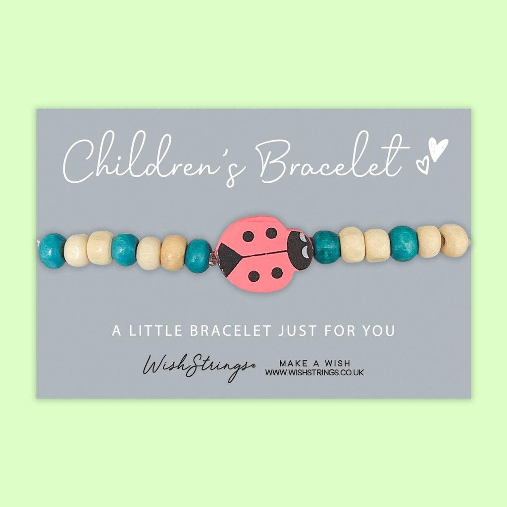 Ladybird - Children's Beaded Bracelet - Tutti Frutti Clothing