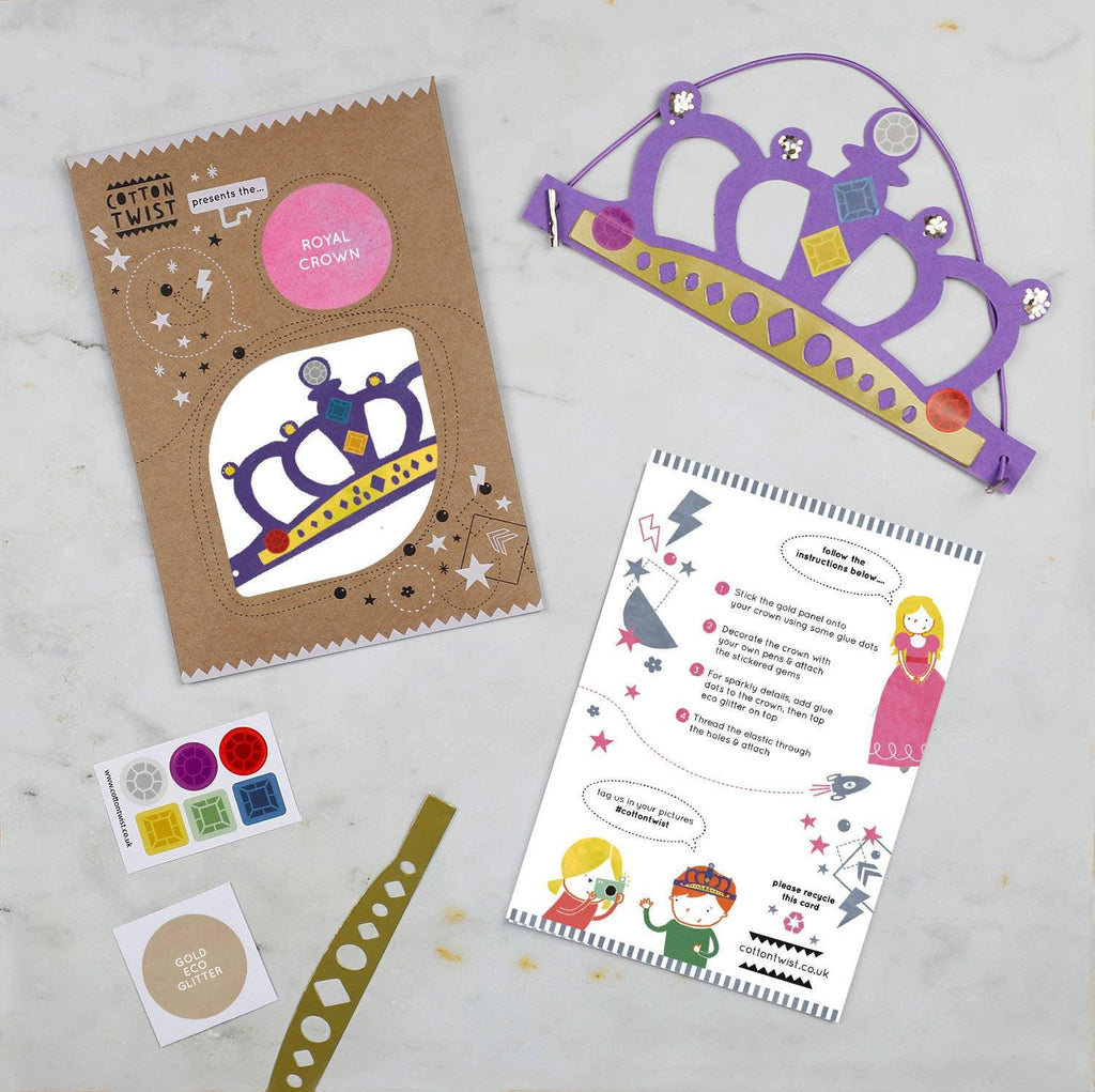 Make Your Own Royal Crown Kit - Tutti Frutti Clothing