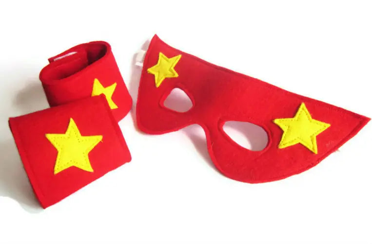 Superhero Mask and Cuffs Set - Tutti Frutti Clothing