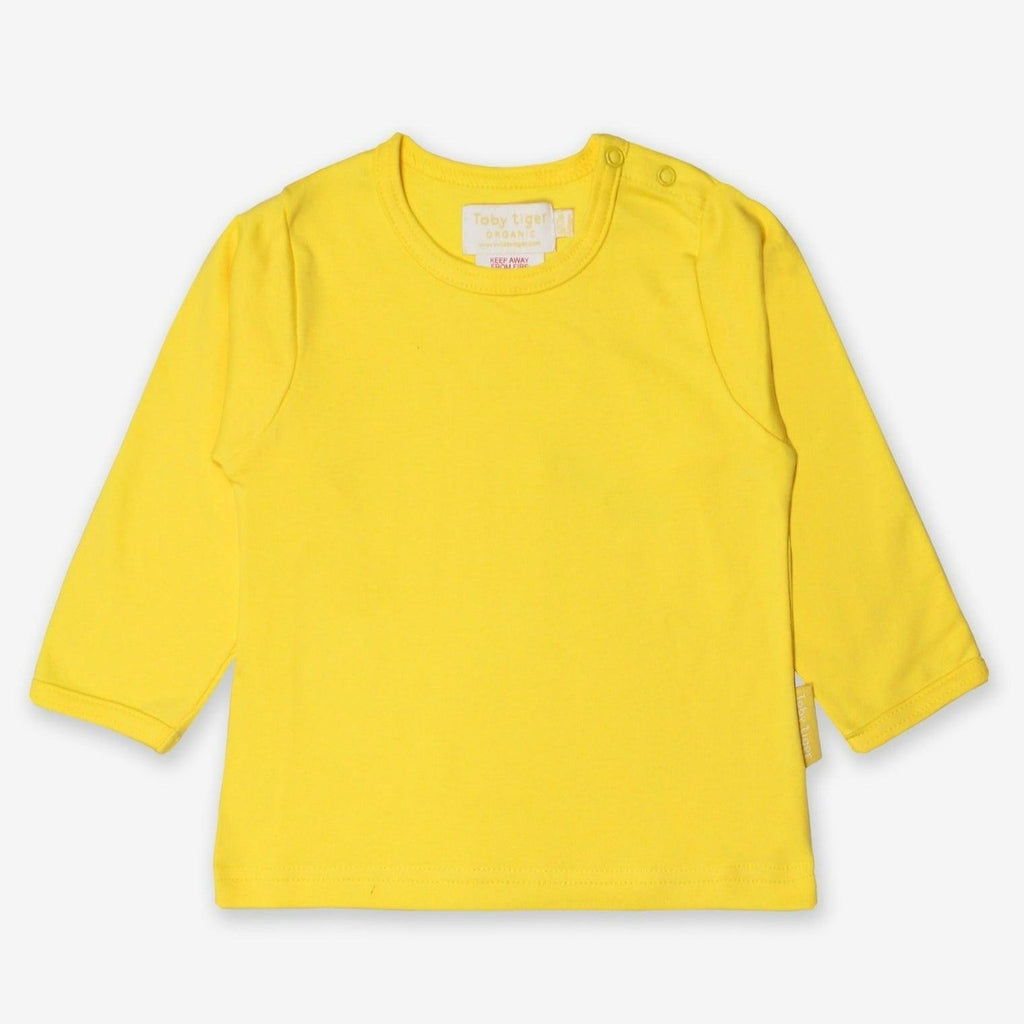 Yellow Long Sleeve Top - Tutti Frutti Clothing