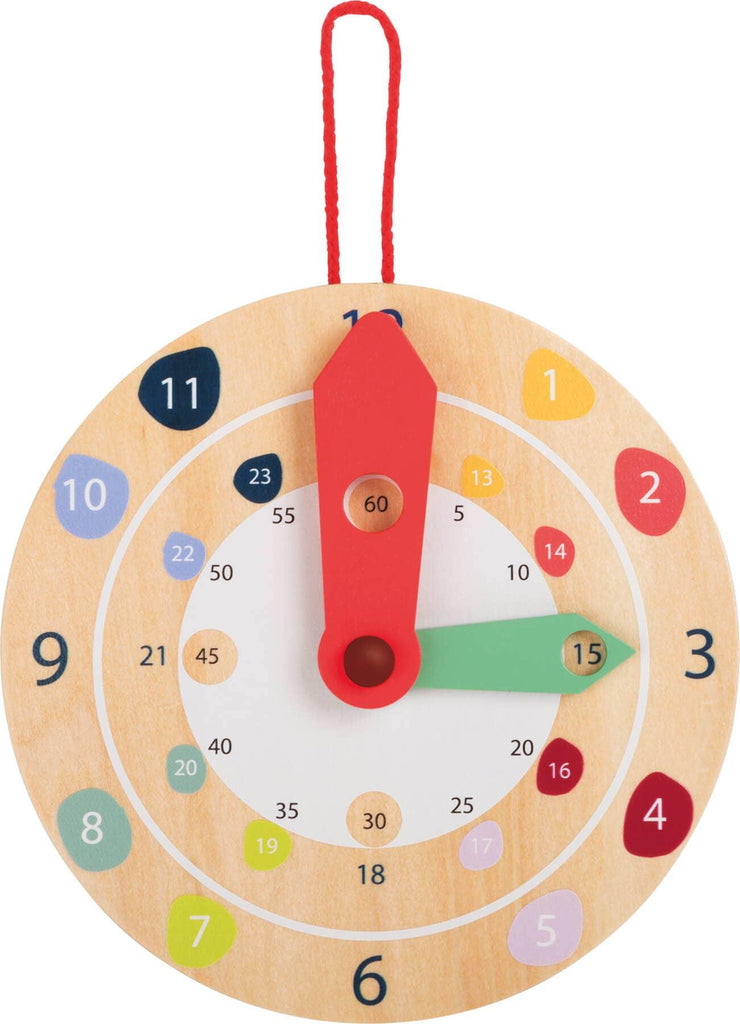 Wooden Learning Clock - Tutti Frutti Clothing