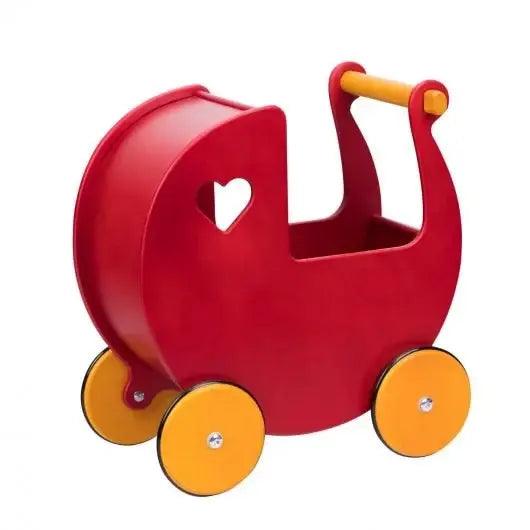 Moover Dolls Pram - Red - Tutti Frutti Clothing