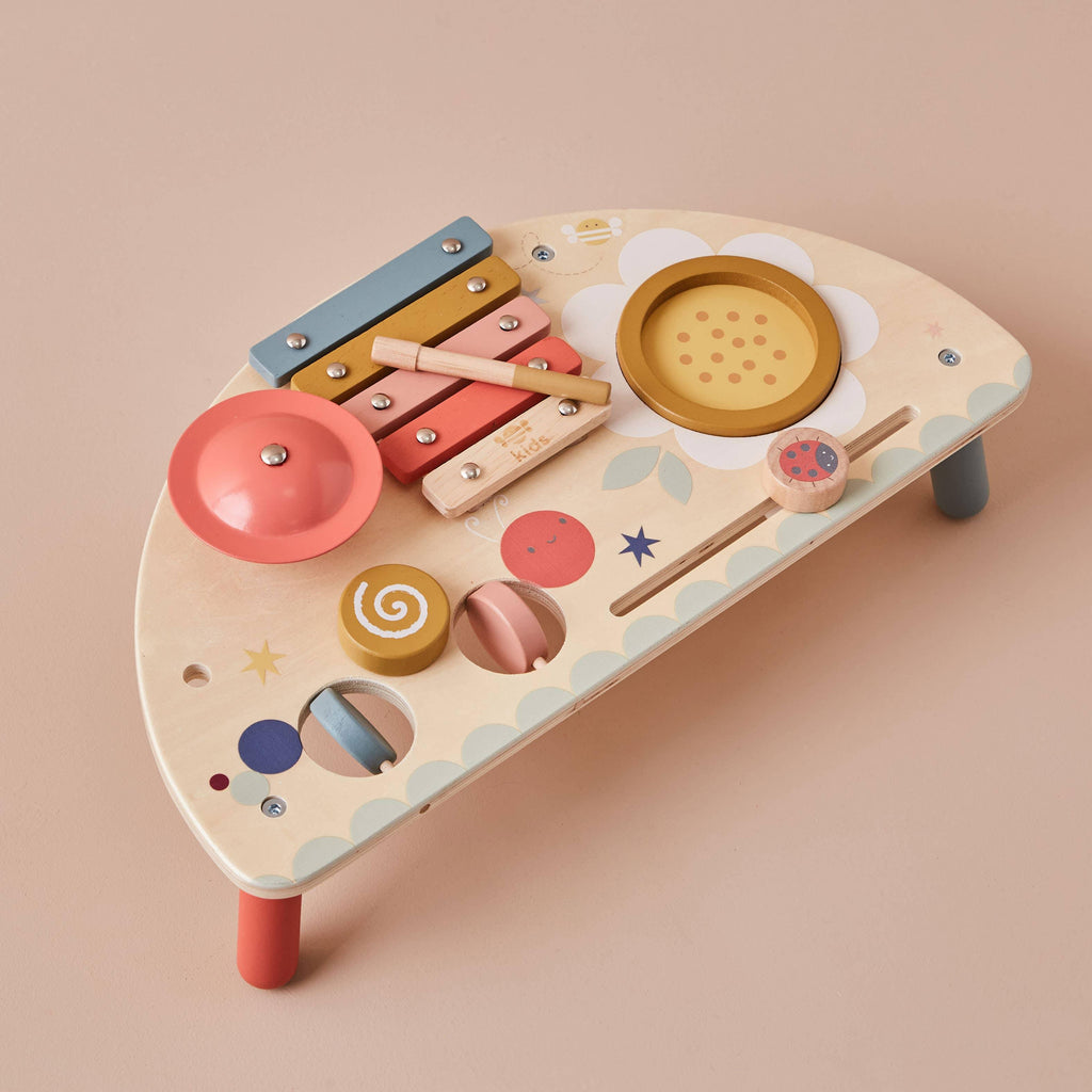 Wooden Table Top Music & Activity Table - Tutti Frutti Clothing