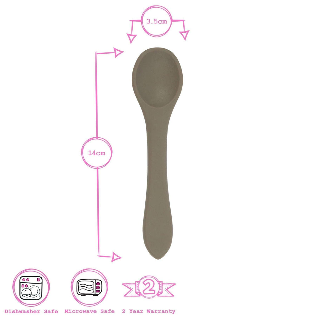 Silicone Weaning Spoon - Tutti Frutti Clothing