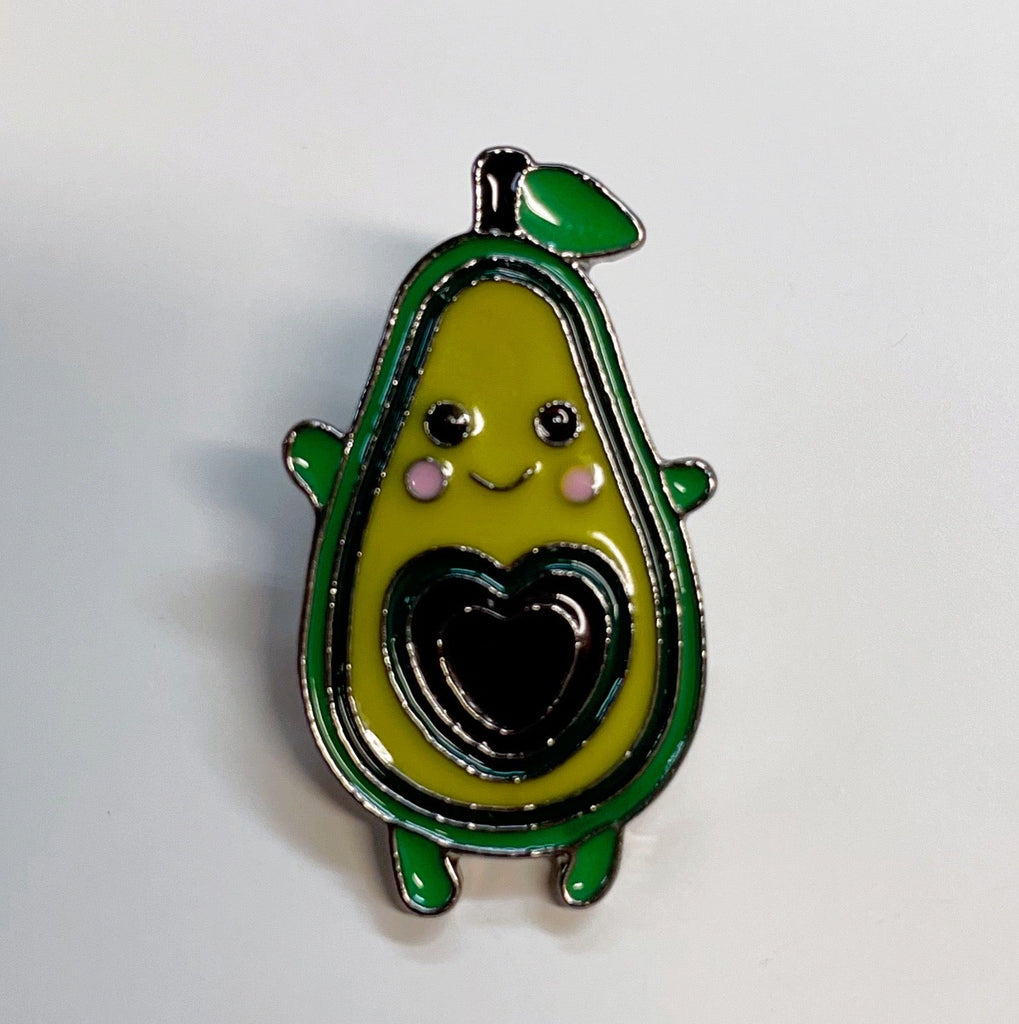 Avocado Pin Badge - Tutti Frutti Clothing