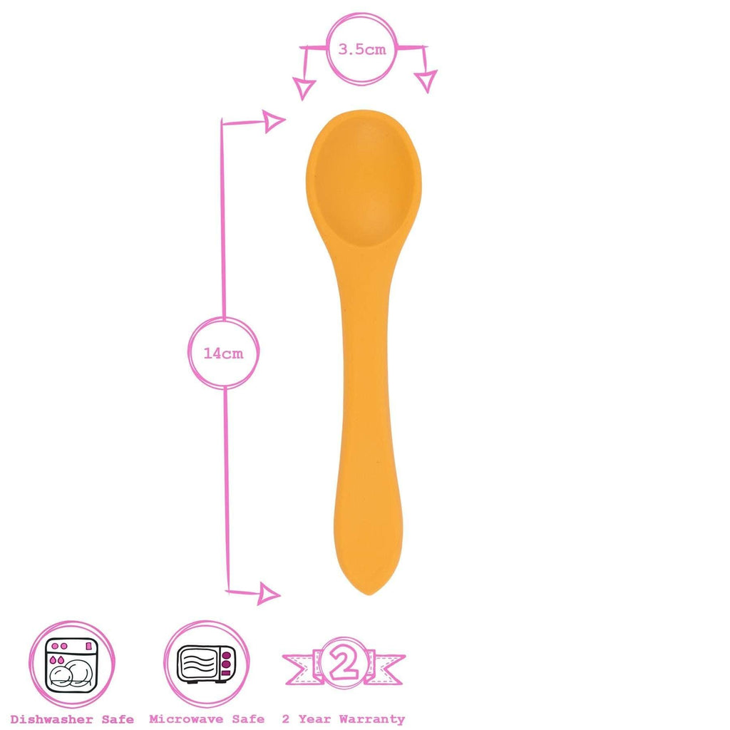 Silicone Weaning Spoon - Tutti Frutti Clothing