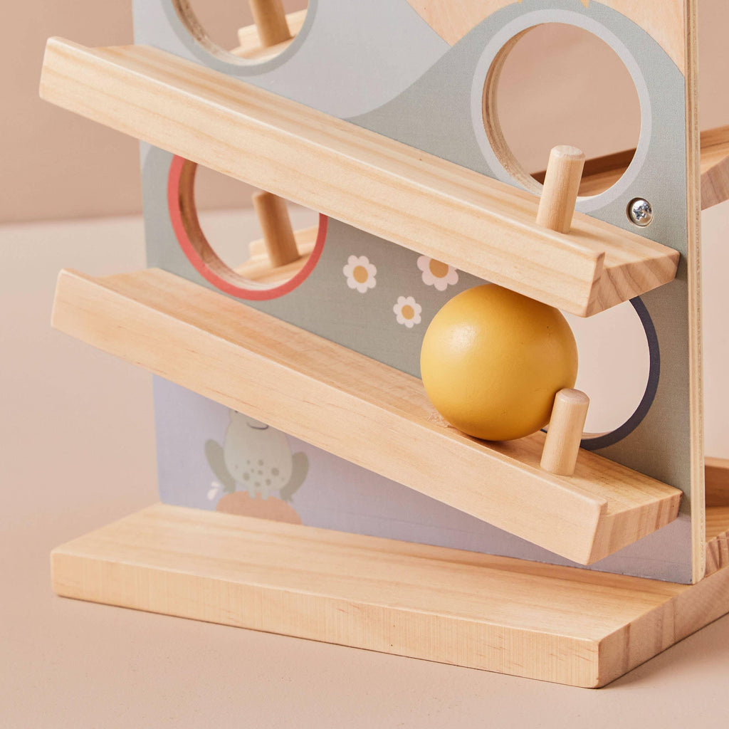 Wooden Ball Runner Toy - Tutti Frutti Clothing