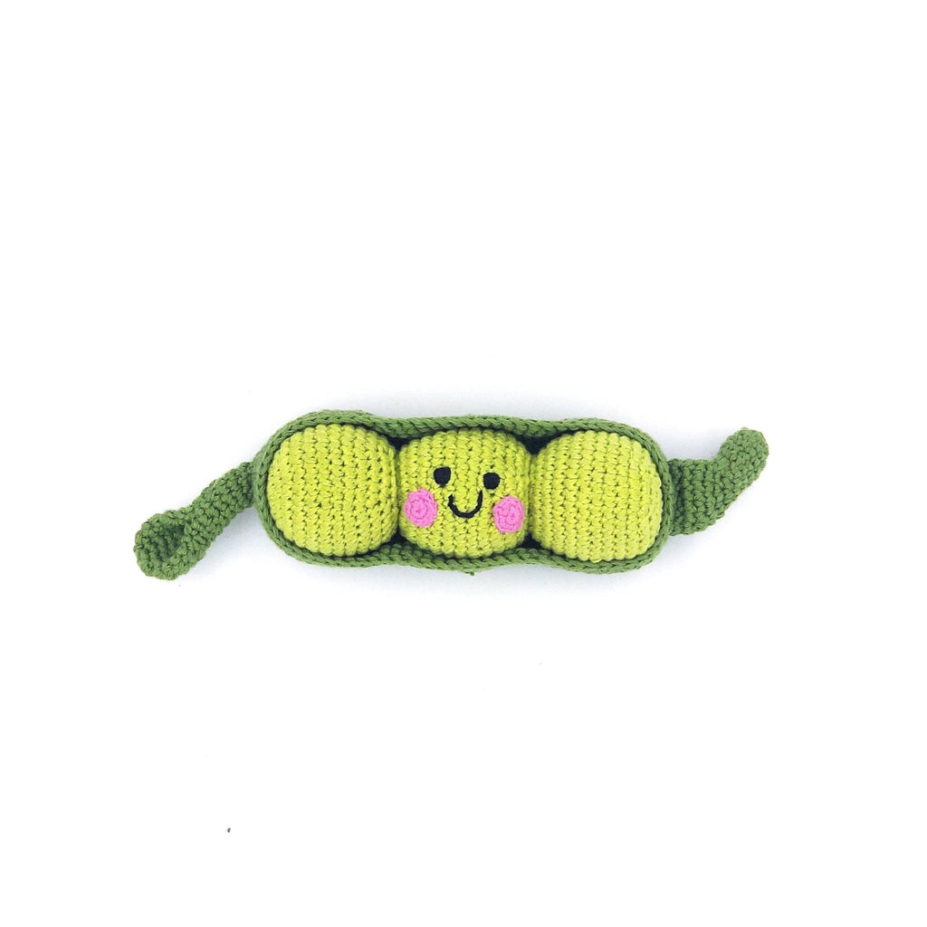 Friendly Peapod Baby Rattle - Tutti Frutti Clothing