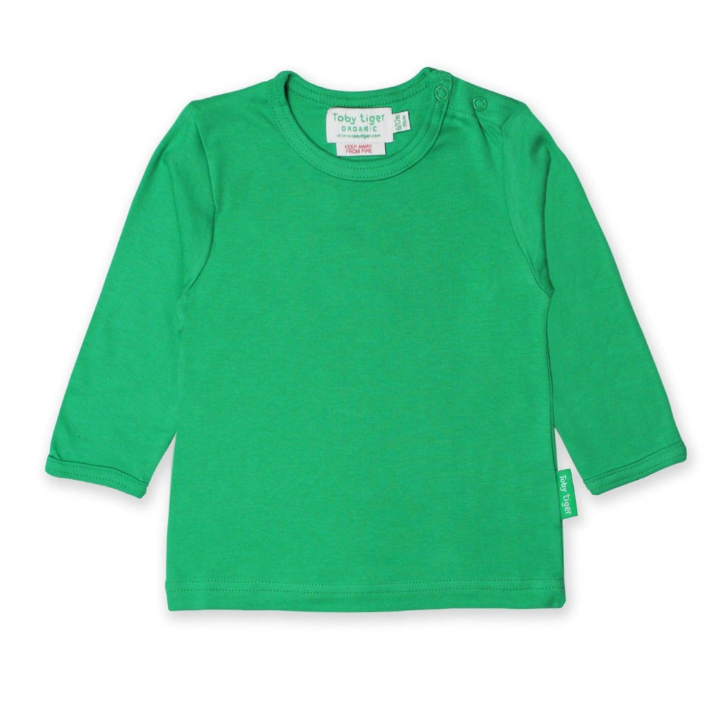 Green Long Sleeve Top - Tutti Frutti Clothing