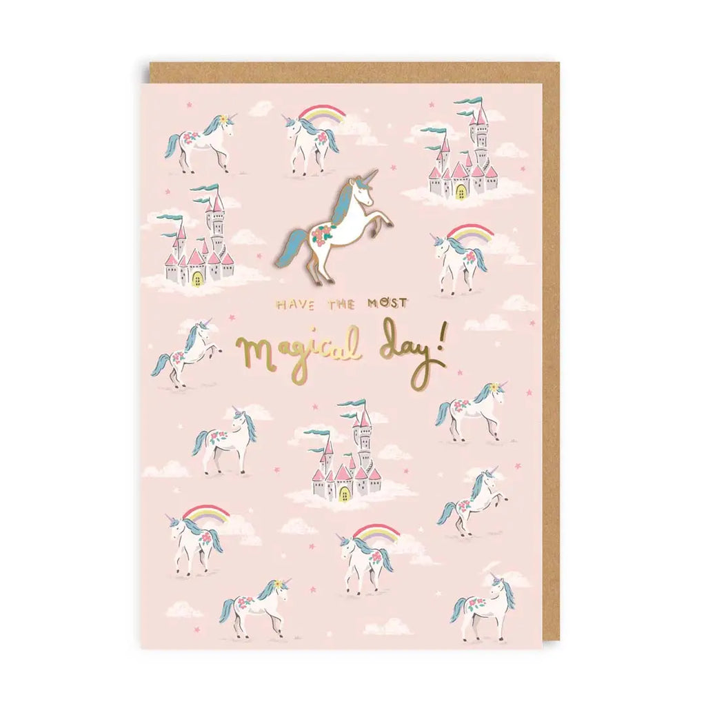 Have a Magical Day Pin Card - Tutti Frutti Clothing