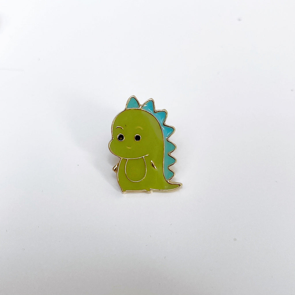 Little Dinosaur Pin Badge - Tutti Frutti Clothing