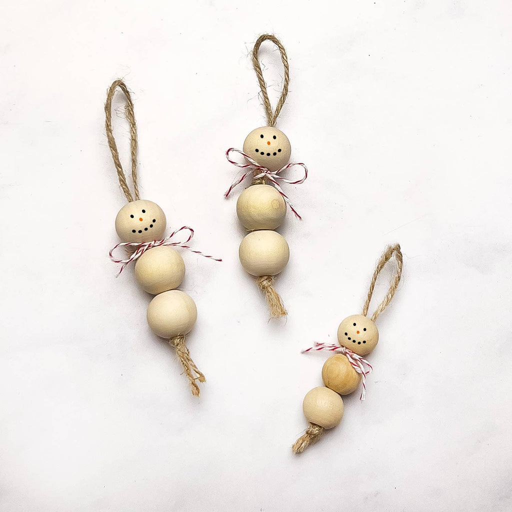 Make Your Own Snowman Decorations - Tutti Frutti Clothing