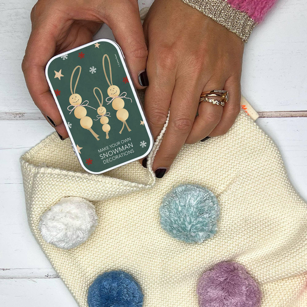 Make Your Own Snowman Decorations - Tutti Frutti Clothing