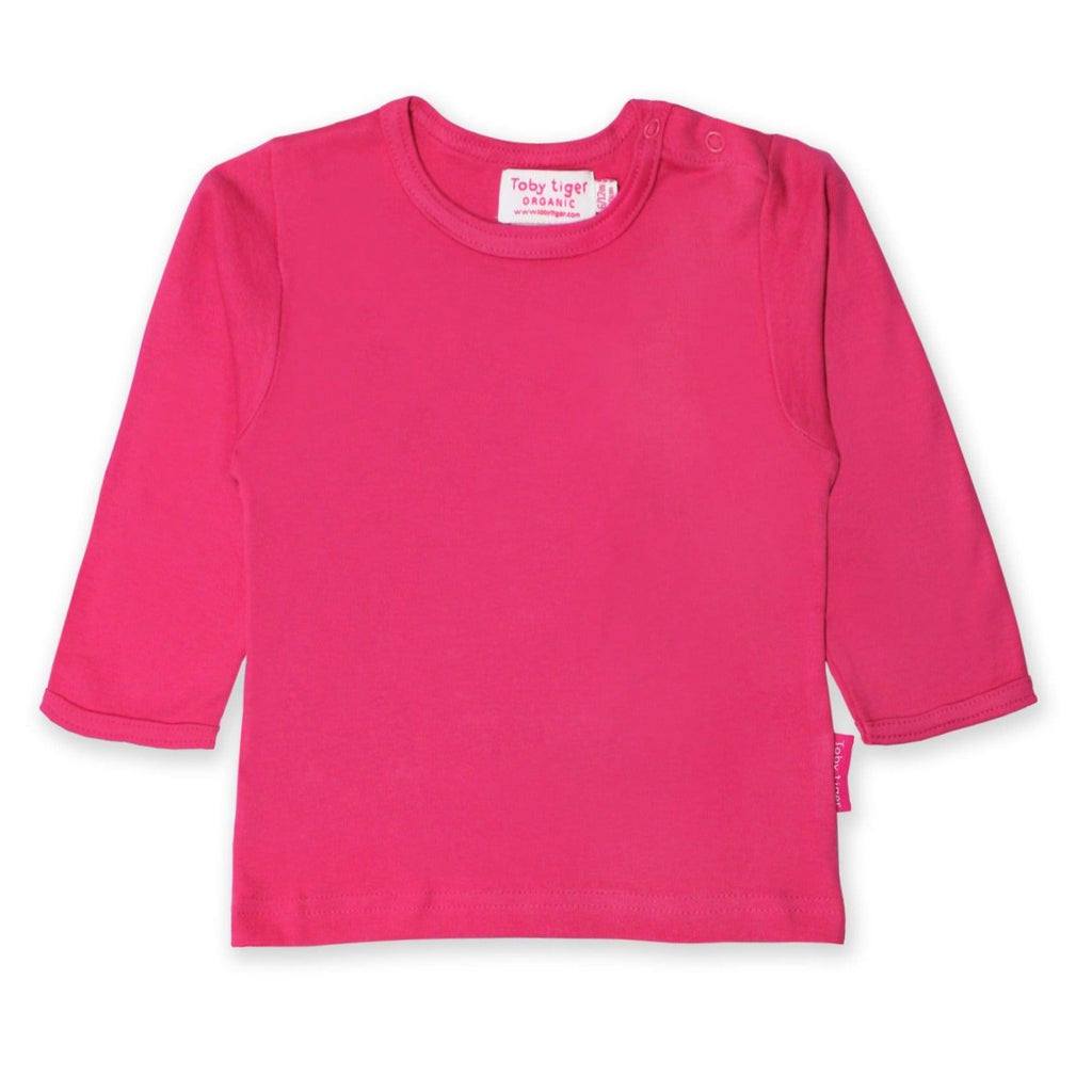 Pink Long Sleeve Top - Tutti Frutti Clothing