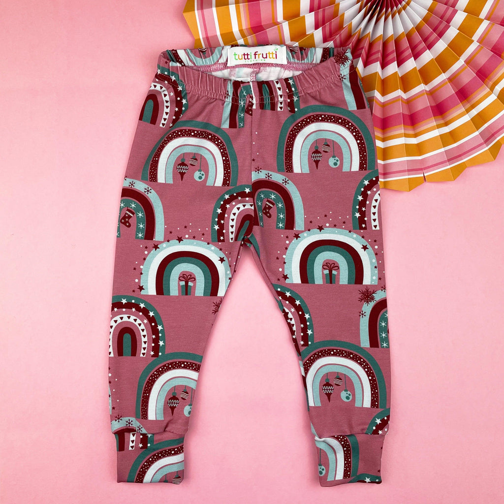 Pink Rainbow Leggings - OUTLET - Tutti Frutti Clothing