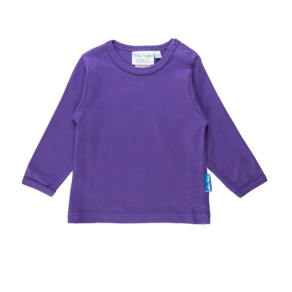 Purple Long Sleeve Top - Tutti Frutti Clothing