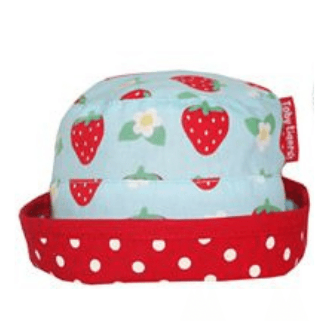 Strawberry Sun Hat - Tutti Frutti Clothing