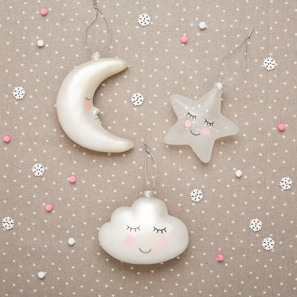 Sweet Dreams Speckled Star Shaped Bauble - Tutti Frutti Clothing