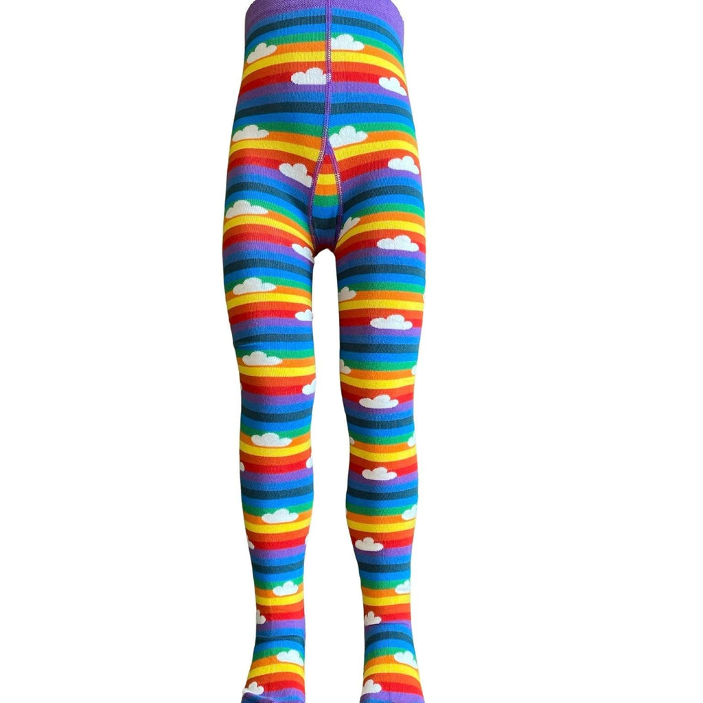 Technicolour Kids Rainbow Tights - Tutti Frutti Clothing