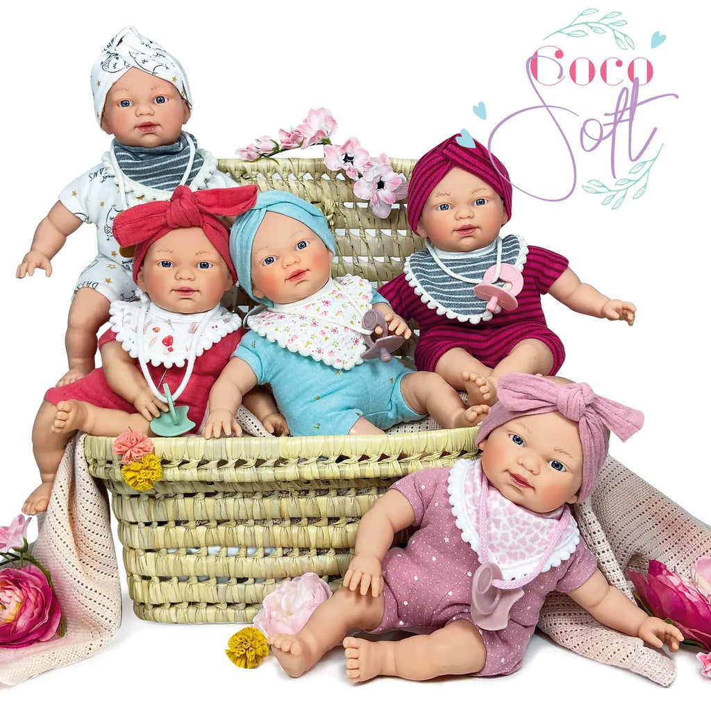 White Soft Body Baby Doll - Tutti Frutti Clothing