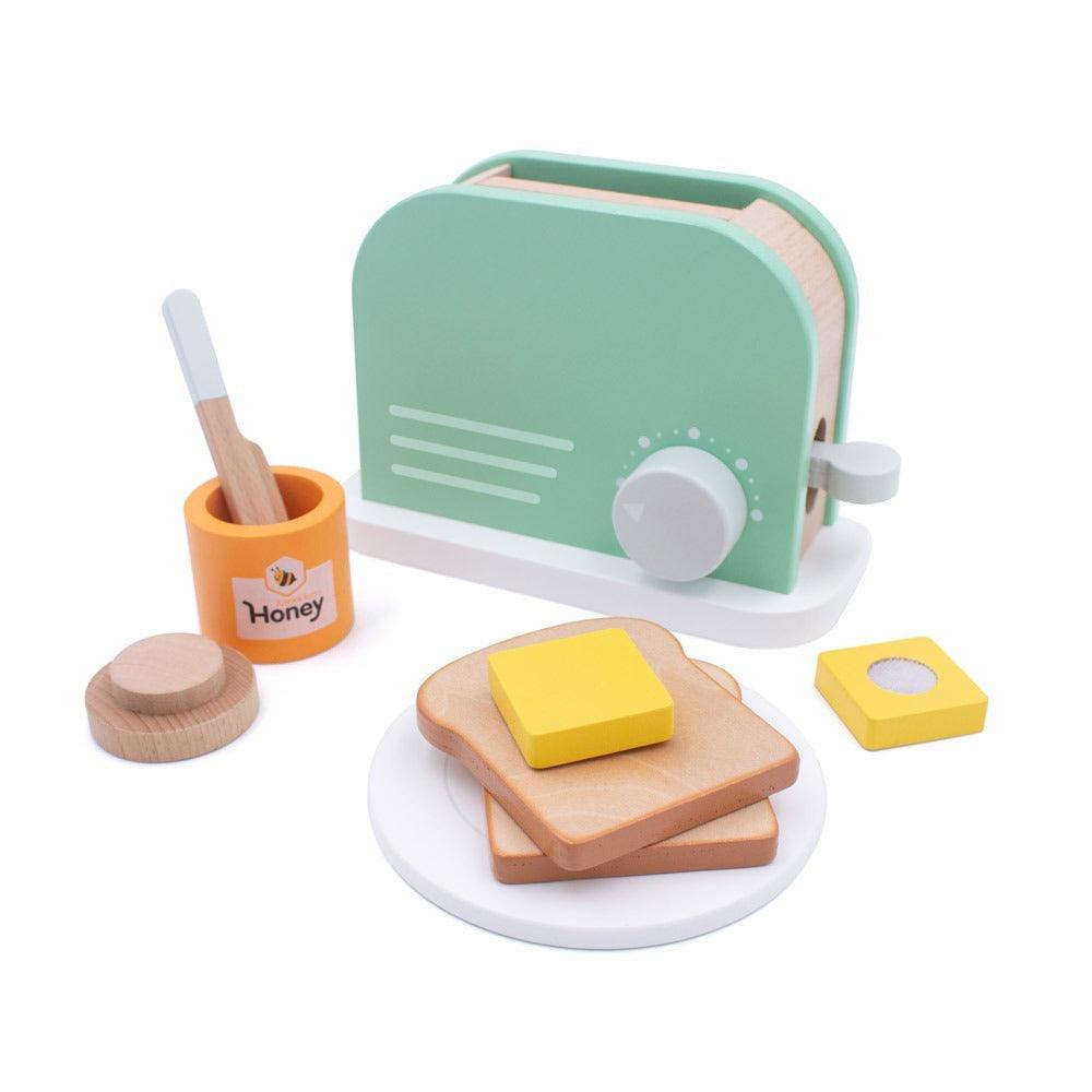 Wooden Play Toaster Set - Tutti Frutti Clothing